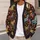 Colorful Folk Horse Motifs for Casual Bohemian Layering and Everyday Women’s Style All-over Print Knitted Cardigan - 5