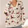 Dachshund Hearts, Bows And Floral Motifs For Cozy Everyday Layering, Dog Lover Gift All-over Print Knitted Cardigan - 4