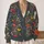 Dense Wildflower Meadow Motifs for Casual Layering and Everyday Women's Wardrobe All-over Print Knitted Cardigan - 2
