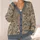Vintage Baroque Paisley Florals for Everyday Layering in Women’s Bohemian Wardrobes All-over Print Knitted Cardigan - 4