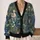 Pond Duck Meadow Scene for Cozy Autumn Layering and Countryside Weekend Wear for Women All-over Print Knitted Cardigan - 2