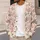 Pink Blossom Cottage Trees for Soft Spring Layering and Everyday Garden Style Lovers All-over Print Knitted Cardigan - 5