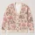 Pink Blossom Cottage Trees for Soft Spring Layering and Everyday Garden Style Lovers All-over Print Knitted Cardigan - 1