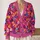 Colorful Floral Blooms for Everyday Layering, Casual Spring Outings for Chic Women All-over Print Knitted Cardigan - 2