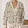 Vintage Botanical Blooms for Relaxed Layering, Weekend Strolls, and Garden Gatherings All-over Print Knitted Cardigan - 2