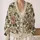Muted Botanical Roses And Vining Florals For Everyday Layering And Garden Style Wardrobe All-over Print Knitted Cardigan - 2