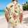 Honey Bee Garden Motifs for Sunny Island Getaways and Relaxed Summer Travel Days Hawaiian Shirt - 2