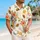 Honey Bee Garden Motifs for Sunny Island Getaways and Relaxed Summer Travel Days Hawaiian Shirt - 6