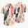 Pink And Black Feather Motifs For Island Getaways And Relaxed Outdoor Days For Men Hawaiian Shirt - 5