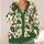 Green Holly Berry Floral Motif for Festive Layering and Everyday Holiday Wardrobes All-over Print Knitted Cardigan - 4
