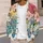 Colorful Wildflower Collage for Relaxed Everyday Layering and Garden-Inspired Style All-over Print Knitted Cardigan - 5