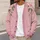 Vintage Pink Rose Floral Everyday Layering Style for Women, Romantic Boho Gift Idea All-over Print Knitted Cardigan - 5