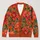 Vibrant Orange Floral Blooms For Colorful Everyday Layering And Garden Gatherings All-over Print Knitted Cardigan - 1