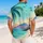 Coconut Palm Coastline at Sunset for Beach Vacations and Island Getaways for Men Hawaiian Shirt - 2