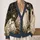 Whimsical Ghost Witch Daisies For Cozy Autumn Halloween Layering And Fall Outings All-over Print Knitted Cardigan - 2