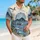 Ocean Train Tropical Mountain Escape for Beach Holidays and Summer Travel for Men Hawaiian Shirt - 6