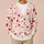 Red Pink Heart Motif Valentine's Day Casual Layering For Women, Date Nights And More All-over Print Knitted Cardigan - 6