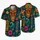 Colorful Tiki Masks and Tropical Flowers for Beach Vacations, Men’s Summer Style Hawaiian Shirt - 5