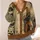 Halloween Black Cat Ghost Trio for Autumn Gatherings and Layering with Whimsical Charm All-over Print Knitted Cardigan - 4