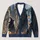 Moonlit Witch Garden for Halloween Evenings and Autumn Layering, Women’s Seasonal Style All-over Print Knitted Cardigan - 1