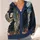 Moonlit Witch Garden for Halloween Evenings and Autumn Layering, Women’s Seasonal Style All-over Print Knitted Cardigan - 4