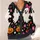 Cute Ghost Pumpkin Stars Halloween Autumn Layering Outfit Idea For Women And Teens All-over Print Knitted Cardigan - 4