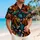 Retro Gorilla Skateboard Motifs for Summer Beach Parties, Vacations, and Festivals Hawaiian Shirt - 6