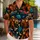 Retro Gorilla Skateboard Motifs for Summer Beach Parties, Vacations, and Festivals Hawaiian Shirt - 1
