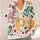 Hand-Painted Multicolor Hearts for Valentine Date Nights and Everyday Casual Outings All-over Print Knitted Cardigan - 4