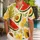 Tropical Watermelon Papaya Avocado Fruit Foliage for Beach Vacations and Summer Men Hawaiian Shirt - 1