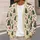Evergreen Tree And Red Star Holiday Motif For Cozy Autumn Winter Layering At Home All-over Print Knitted Cardigan - 5