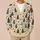 Evergreen Tree And Red Star Holiday Motif For Cozy Autumn Winter Layering At Home All-over Print Knitted Cardigan - 6