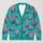 Pink Cactus Desert Motifs for Southwestern Everyday Layering, Vacation Style for Women All-over Print Knitted Cardigan - 1