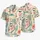 Abstract Face Linework in Pastel Tones for Beach Vacations and Resort Weekends for Men Hawaiian Shirt - 5