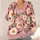 Daisy And Ladybug Floral Charm for Relaxed Autumn Layering, Women's Everyday Style All-over Print Knitted Cardigan - 4