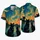 Black Cat Starlit Lagoon Scene for Beach Getaways, Summer Vacation, and Cat Lovers Hawaiian Shirt - 5