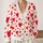 Red Heart Polka Dots For Valentine's Day Romance And Cheerful Everyday Style For Her All-over Print Knitted Cardigan - 2