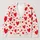 Red Heart Polka Dots For Valentine's Day Romance And Cheerful Everyday Style For Her All-over Print Knitted Cardigan - 1