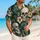 Skull Cactus Desert Oasis Style for Beach Vacations and Summer Getaways for Men’s Travel Hawaiian Shirt - 6