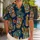 Colorful Tiki Masks And Hibiscus For Beach Vacations, Luau Parties, And Island Men Hawaiian Shirt - 1