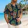 Colorful Tiki Masks And Hibiscus For Beach Vacations, Luau Parties, And Island Men Hawaiian Shirt - 6