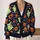 Halloween Ghost Pumpkin And Skull Motifs For Autumn Parties And Cozy Seasonal Layering All-over Print Knitted Cardigan - 2