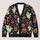 Halloween Ghost Pumpkin And Skull Motifs For Autumn Parties And Cozy Seasonal Layering All-over Print Knitted Cardigan - 1