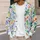 Watercolor Floral Blooms For Relaxed Autumn Layering And Everyday Women's Style All-over Print Knitted Cardigan - 5