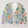 Watercolor Floral Blooms For Relaxed Autumn Layering And Everyday Women's Style All-over Print Knitted Cardigan - 1