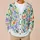 Watercolor Floral Blooms For Relaxed Autumn Layering And Everyday Women's Style All-over Print Knitted Cardigan - 6