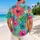 Colorful Hibiscus and Tropical Blooms for Beach Holidays and Summer Getaways for Men Hawaiian Shirt - 2