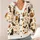 Pumpkins, Black Cats And Bats For Cozy Halloween Layering And Autumn Outfits For Women All-over Print Knitted Cardigan - 4