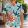 Ocean Fish Octopus And Anchor Motifs For Beach Vacations And Coastal Getaways For Men Hawaiian Shirt - 1