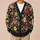 Vintage Botanical Flowers For Everyday Layering And Garden-Inspired Wardrobe Style All-over Print Knitted Cardigan - 6